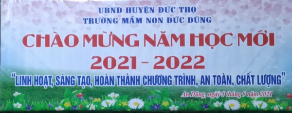Chào mừng năm học mới 2021 - 2022