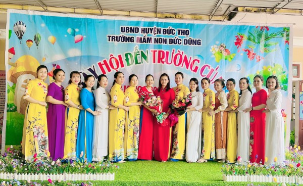 Tập thể HĐSP Mầm non Đức Dũng thân yêu