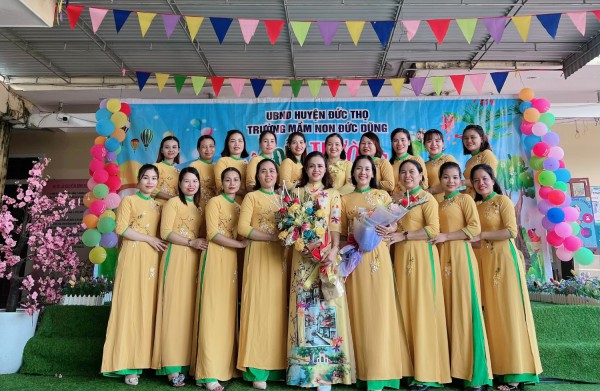 Tập thể HĐSP trường Mầm non Đức Dũng thân yêu ❤️❤️❤️