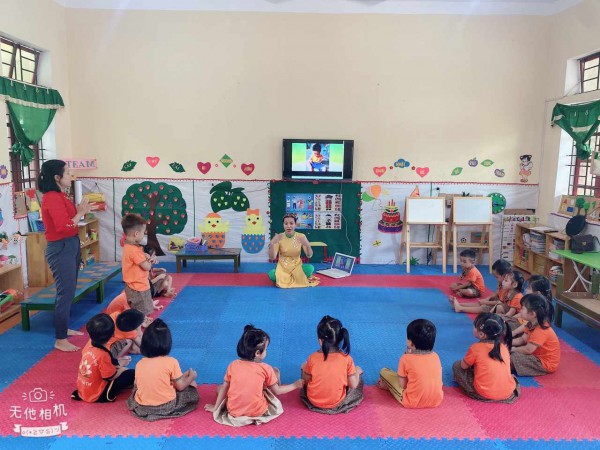 Trường Mầm non Đức Dũng tổ chức thao giảng chào mừng ngày 20/10