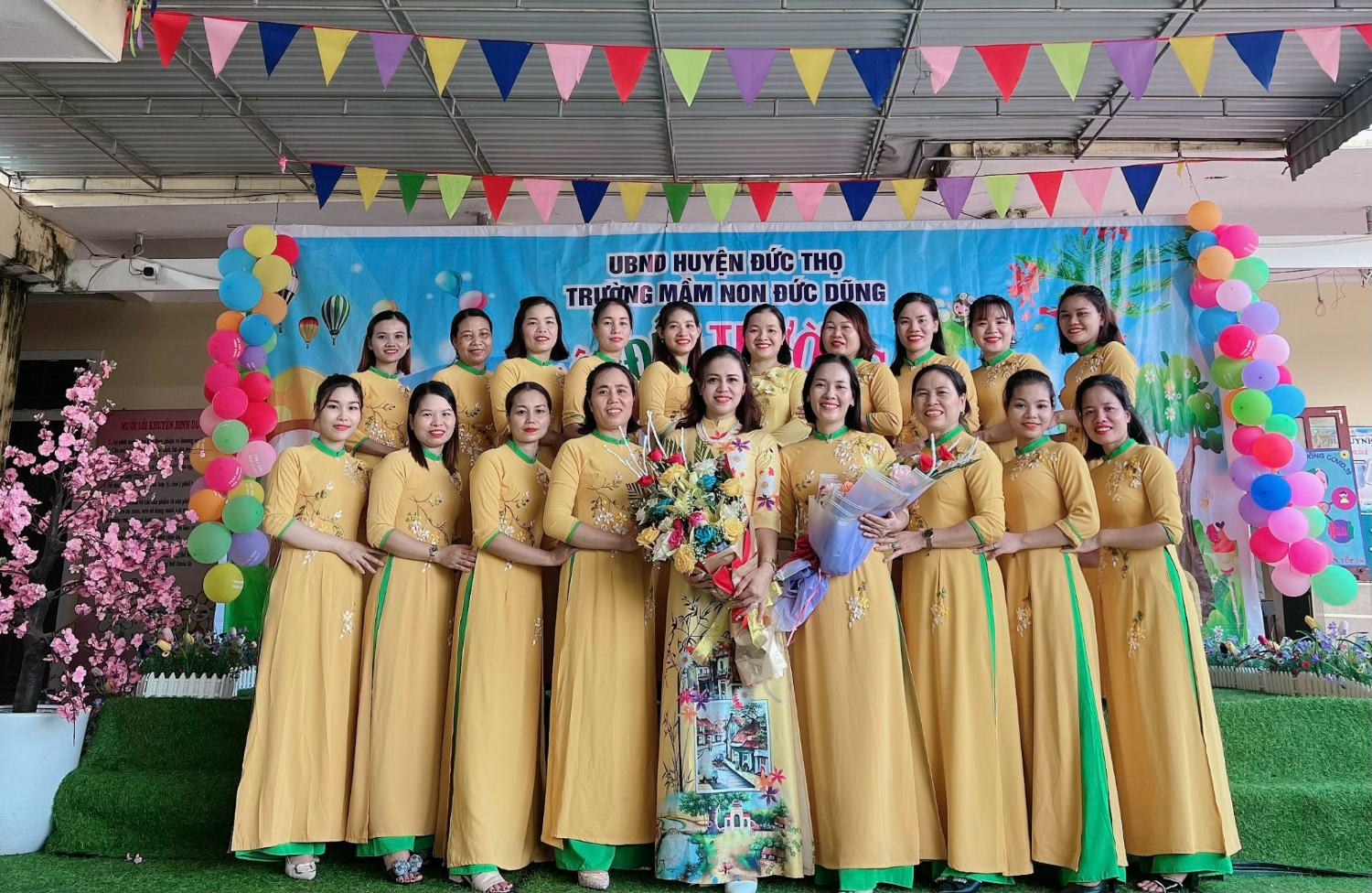 Tập thể HĐSP trường Mầm non Đức Dũng thân yêu ❤️❤️❤️