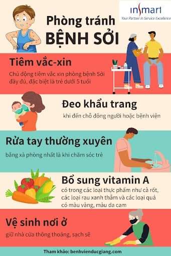 Cách phòng tránh bệnh sởi